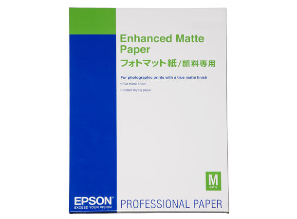 Epson Enhanced Matte Paper A2 A2 50 ark.